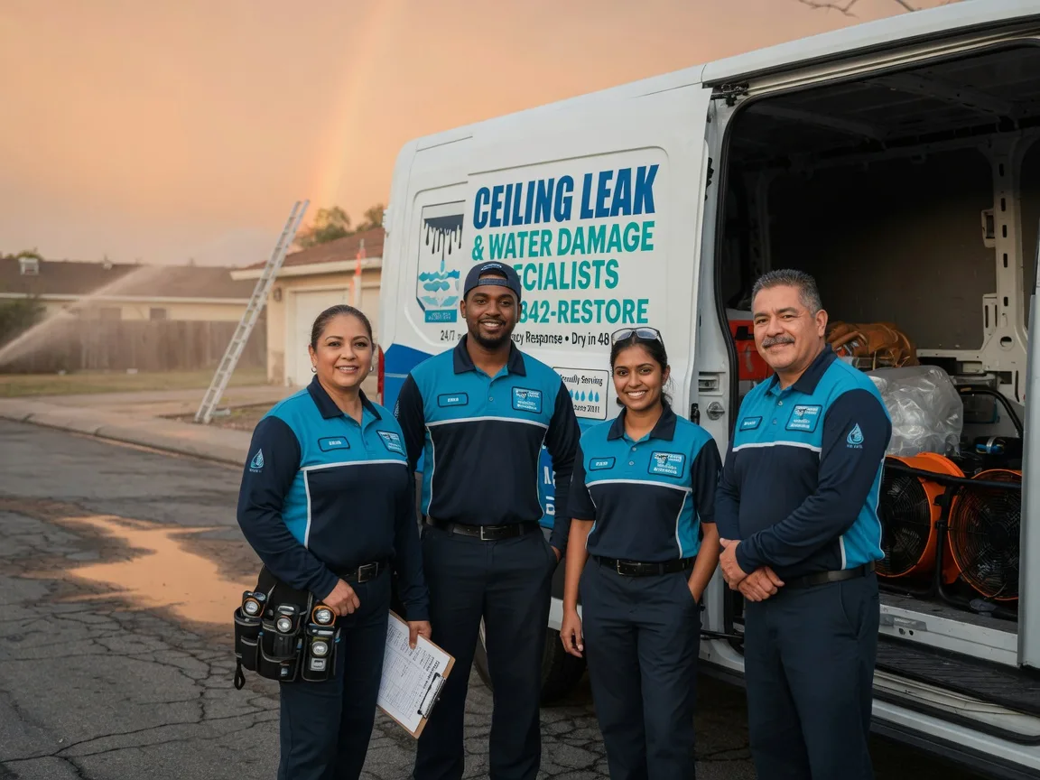 Ceiling Leak Cleanup company in Oroville, CA
