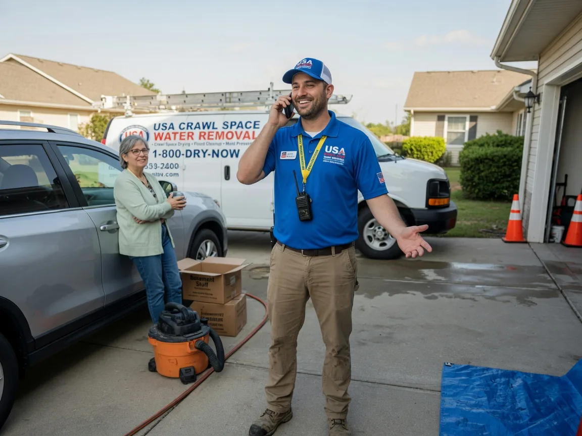 Crawl Space Water Removal Oroville, CA FAQs
